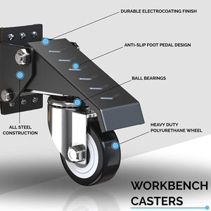 retractable casters