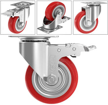 Load image into Gallery viewer, GBL - Castor Wheels 125mm 800KG | Heavy Duty Wheels for Furniture - GBL Castors
