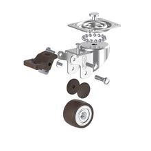 Load image into Gallery viewer, GBL - Castor Wheels 50mm + Screws 200KG | Trolley Wheels for Furniture - GBL Castors
