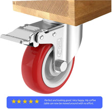 Load image into Gallery viewer, GBL - Castor Wheels 125mm 800KG | Heavy Duty Wheels for Furniture - GBL Castors
